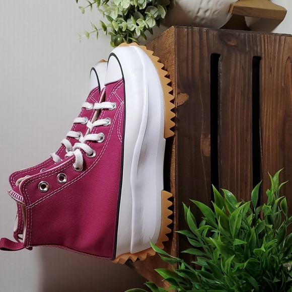 CONVERSE RUN STAR HIKE HI PLATFORM SESONAL COLOR  UNISEX WOMENS  SZ / 172362C - Picture 8 of 16